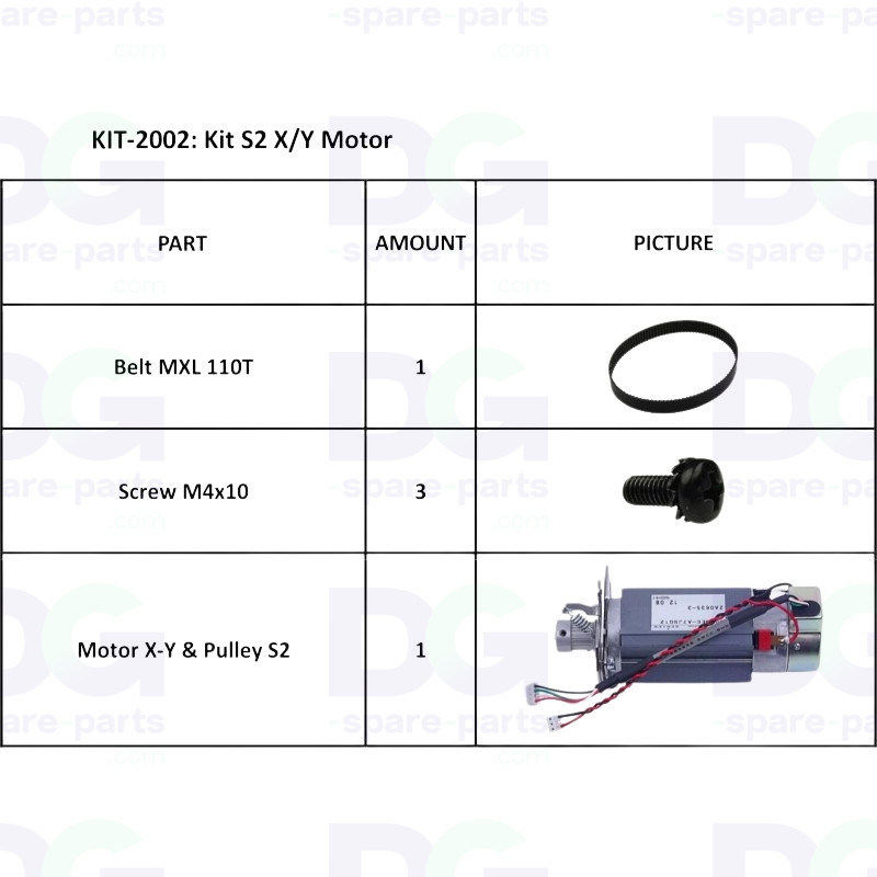 Kit motore X/Y Summa S2 | DG