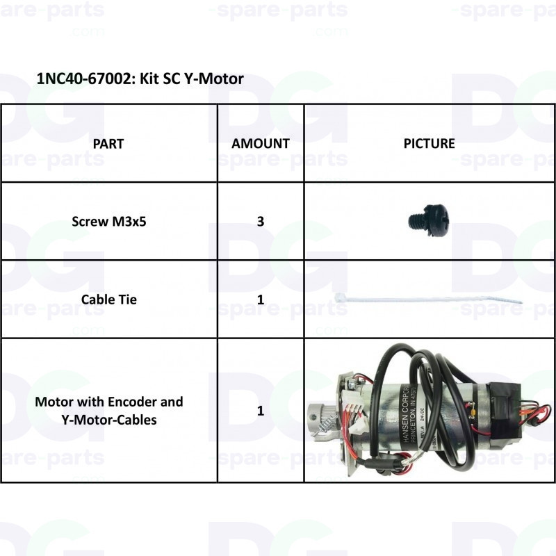 1NC40-67002 Satz Y-Motor – Summa SummaCut | DG