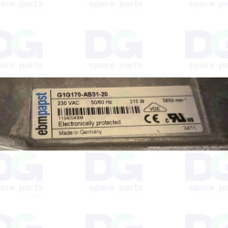 G1G170-AB31-20 Turbine ebm-papst - Durst Rho 750