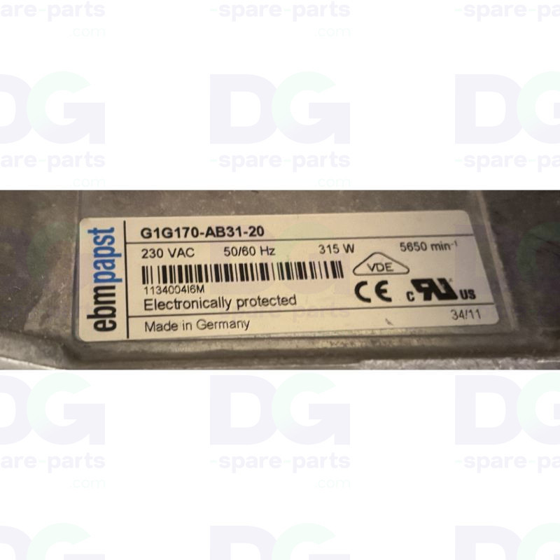 G1G170-AB31-20 Turbine ebm-papst - Durst Rho 750