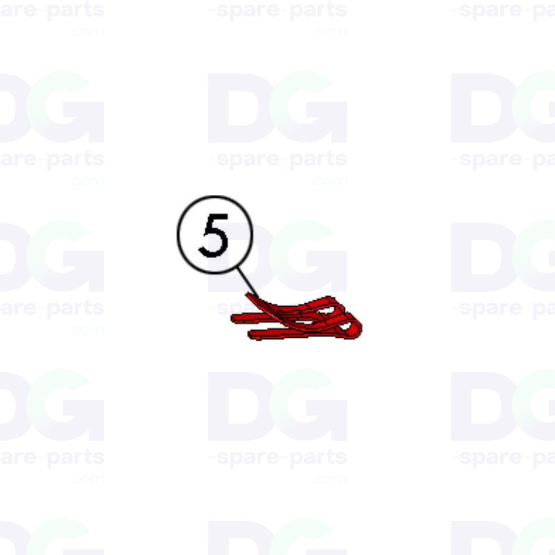 6mm Slide Lock Clip – Océ Arizona 22xx – 3010111139