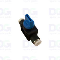 5002612 - Vanne d'arrêt manuelle pneumatique (ball valve QH-QS-6) Zünd – pièce détachée Zund® (photo 2)