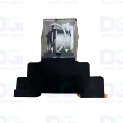 1210050036 - Relais 24V DC + socle Hongfa HF18FF/024-2Z13D (HandTop HT2512) – pièce détachée (photo 2)