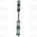HIWIN-Linearführung QHH15CA, Schiene + 4 Lager HT2512