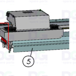 3010112370 - Capot de table amovible – pièce détachée Canon Océ®