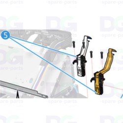 Nappe flessibili del carrello HP Latex 630 | DG