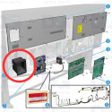 Y0U21-67100 - Capot de connecteurs arrière