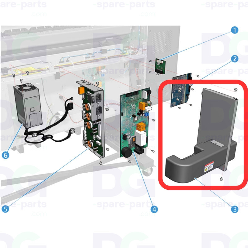 Y0U21-67119 - Ventilateur de refroidissement du convertisseur de séchage