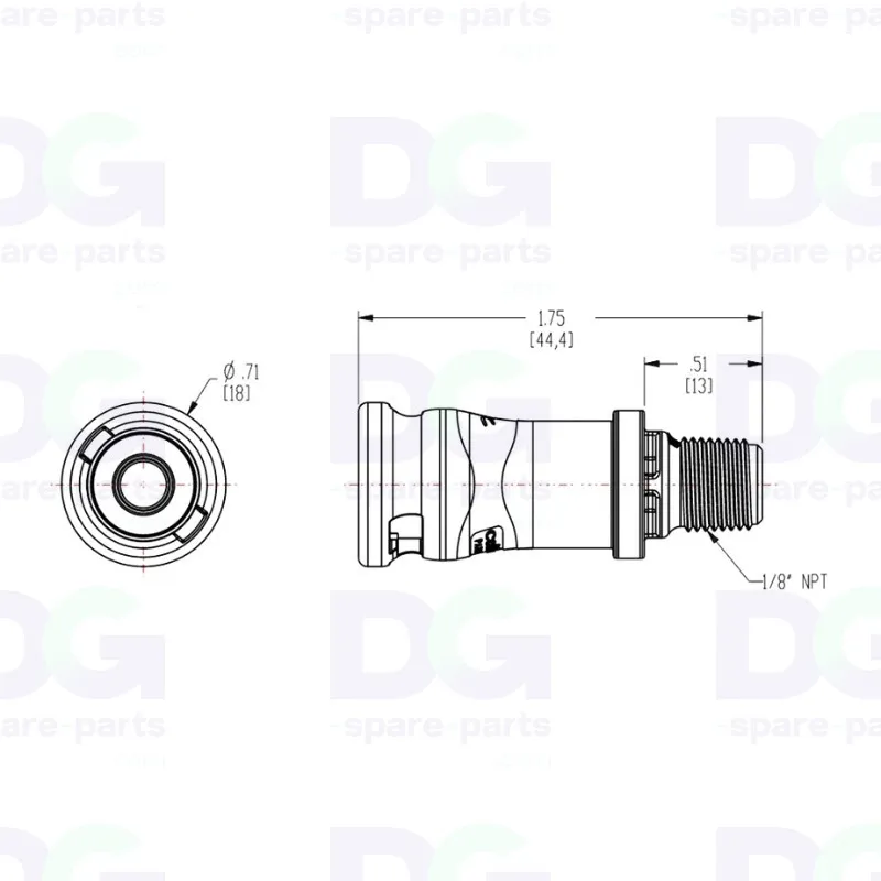 3010116214 - Pack Coupling NS212 Female (8pcs)