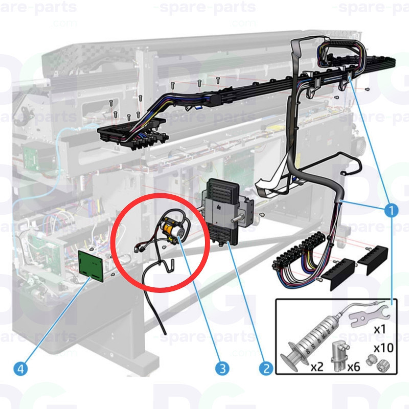 Air Pump System – HP Latex 630W (171S2-67025)