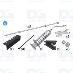 Checkvalve Tube Assy Service – HP Latex 630 e 630W – 171S2-67116
