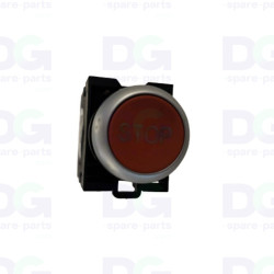 350-220001 — Red STOP push-button | DG Spare Parts