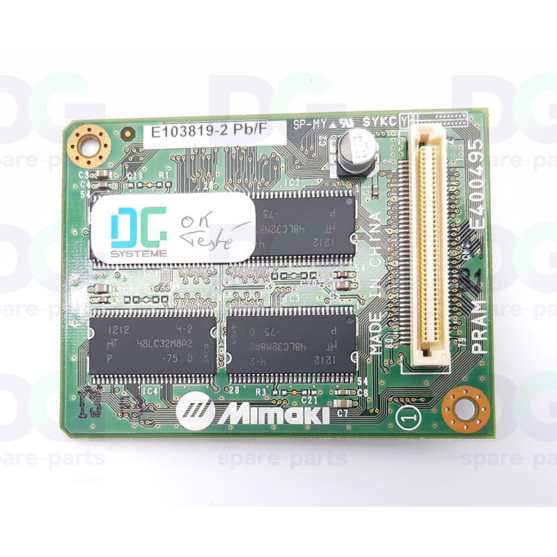 E103819 PRAM PCB Assy 128MB | Mimaki Printer Board