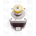 Kit motore passo-passo + ingranaggio JF 24 — E300513 | DG
