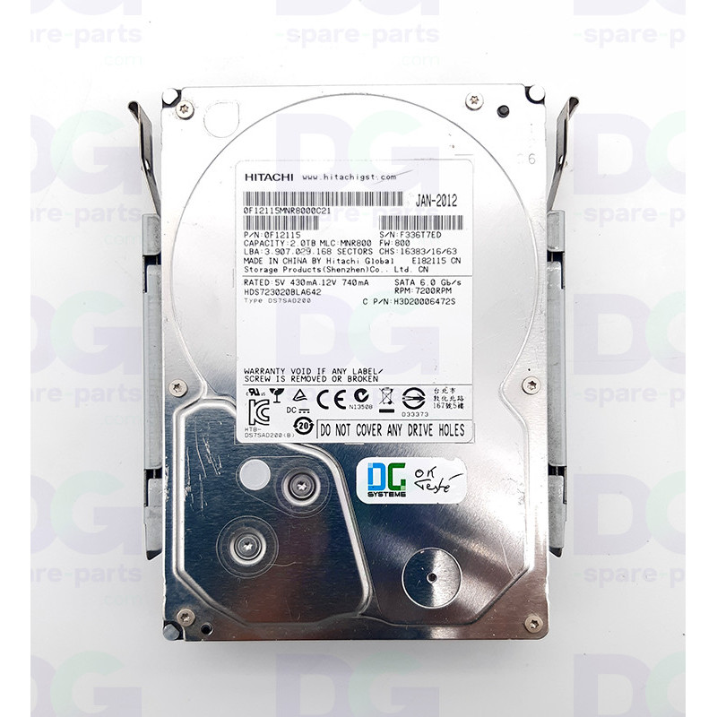 DRIVE,HDD,2TB,512N,SATA,7200 RPM,ROHS - 45093198