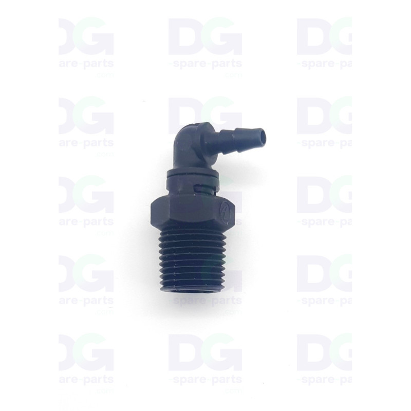 3010105366 - Fitting Elbow Swivel 3/32 Barb 1/8NPT
