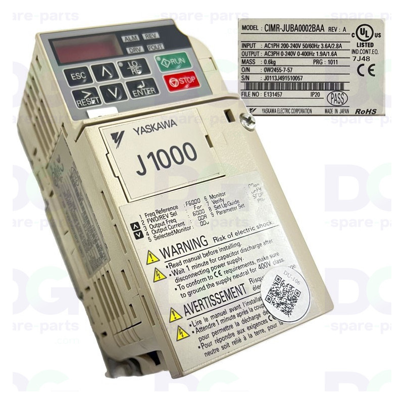 CIMR-JUBA0002BAA - AC Drive for HP Scitex