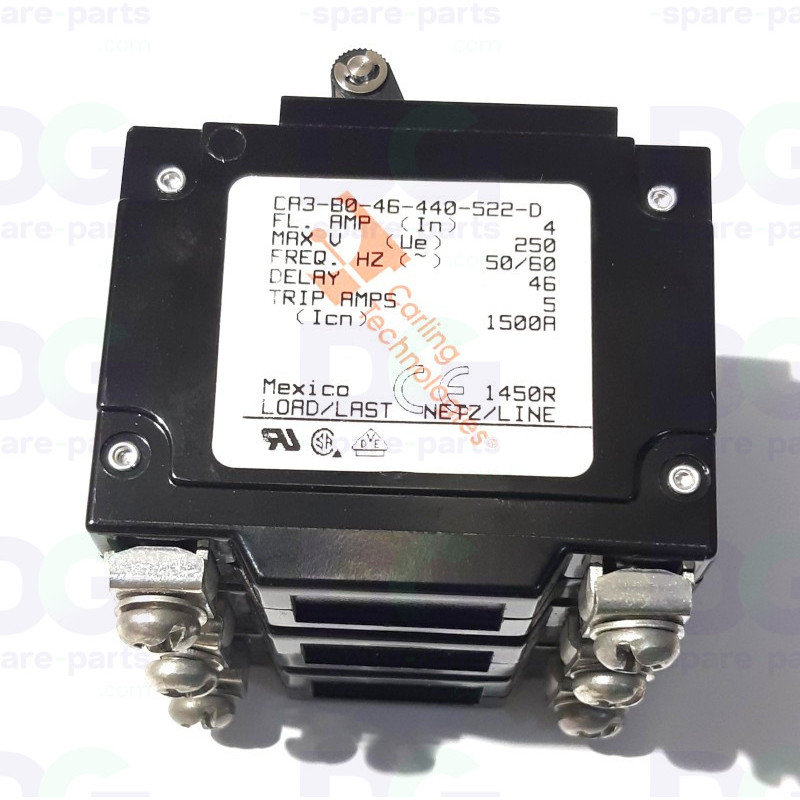 3010116405 - CB-3P 250VAC 4A