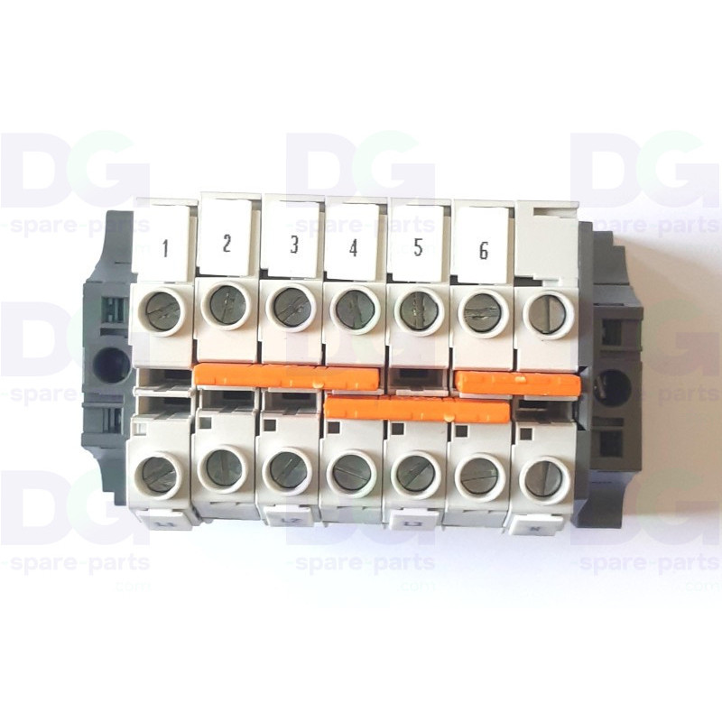 3010115425 - TERMINAL BLOCK-1000V 76A ( avec kit jumpers 3010118xxx )