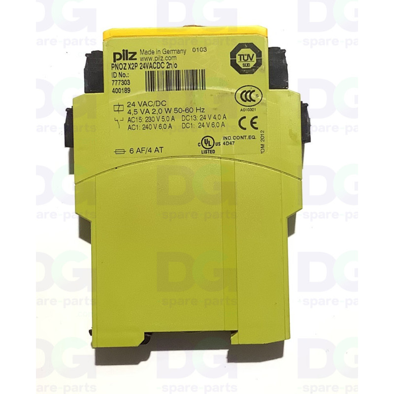 0490-2785 - Relay Safety 24vdc 2no 25ma 2w