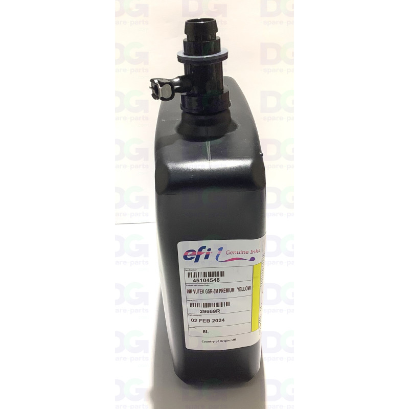 ENCRE DLC EXPIRÉE EFI VUTEK GSR-3M PREMIUM UV 5 LITRES
