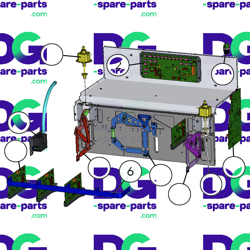 Cable, FFC - Carriage PBA to Printhead PBA, 280mm - 3010114385