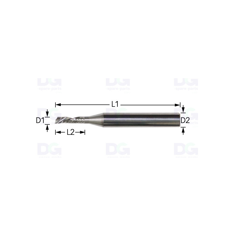 3910764 - Broca helicoidal R114 Ø4 mm Zünd | DG Spare Parts