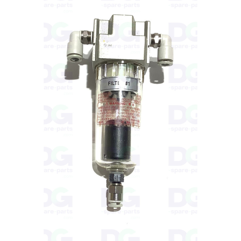 Compressed air filter