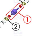 Kit Gantry Drive Pulley + Bearing - 3010106656