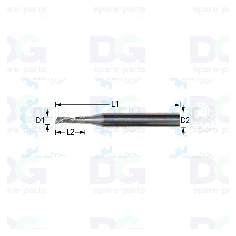 39103742 R102 router bit – Zünd cutting tables | DG