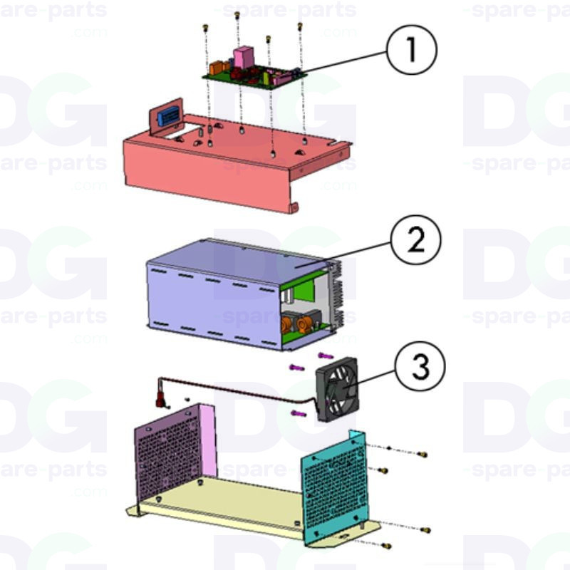 3010120967 - Power Supply, 300*/360 GT/XT  UV Lamp