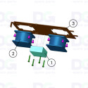 3010113221 - Kit 550 UV Lamp Assy