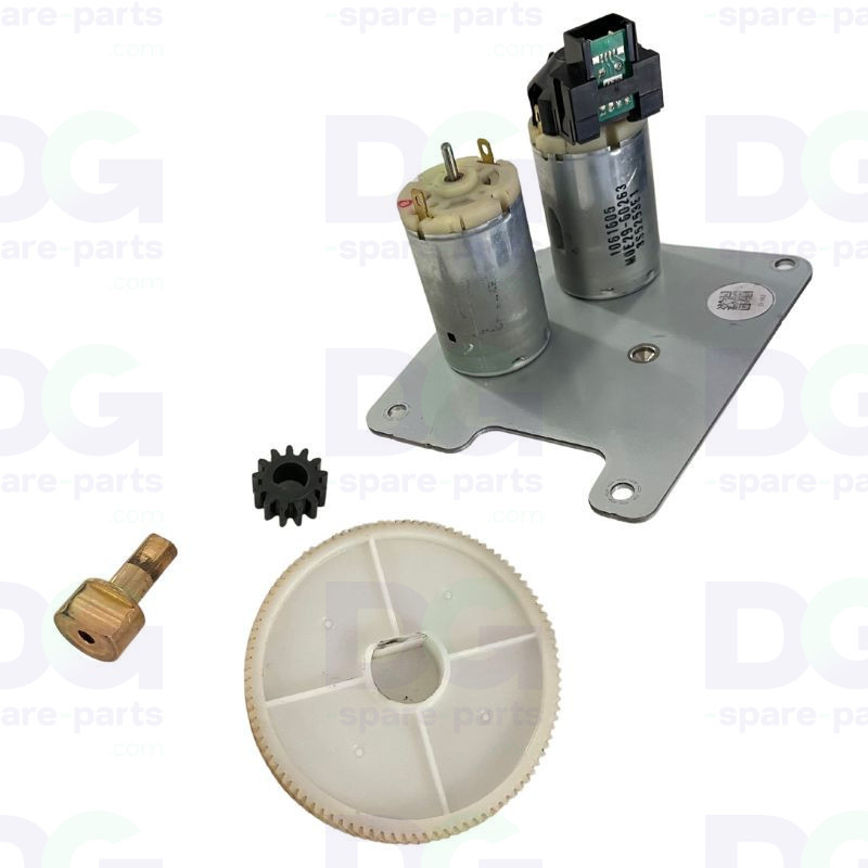 M0E29-67102 - Take-up reel motor with gears