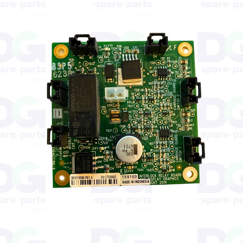 3010118586 - PBA, Interlock Relay - Carriage
