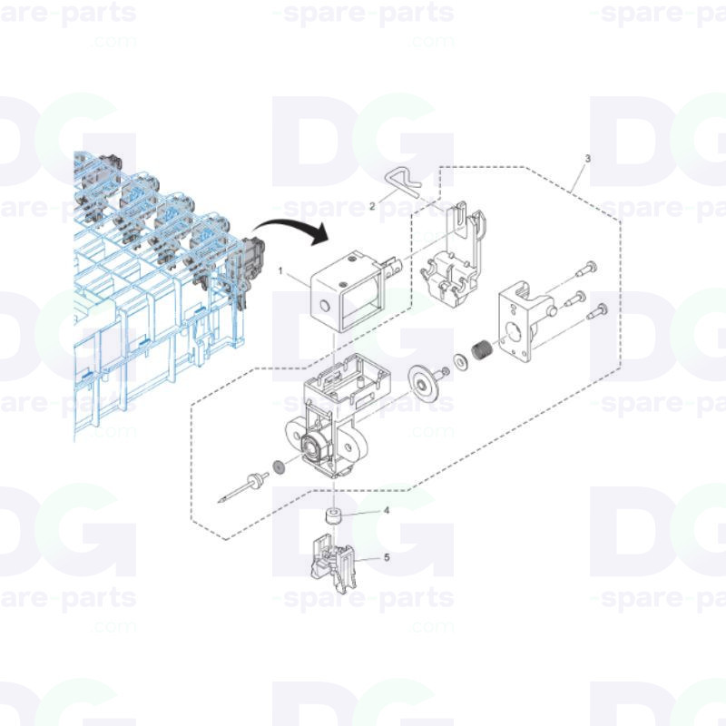 Pack CARTRIDGE ASSY.