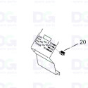 22495211-00 - KEYTOP,DS-LD1H BLK