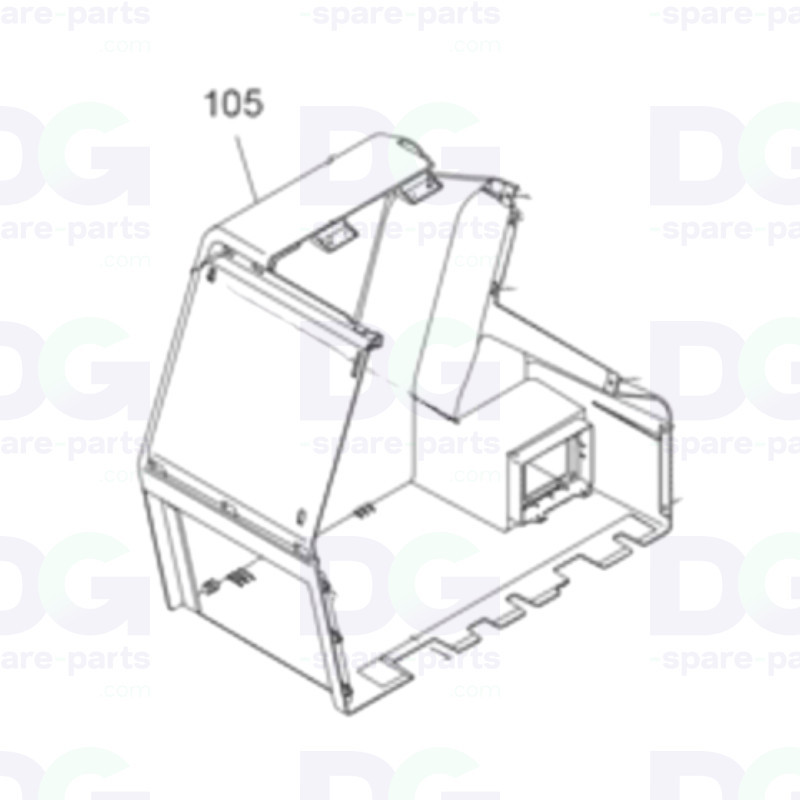 1504187 - COVER,FRONT,LEFT,UNIT,ESL,ASP