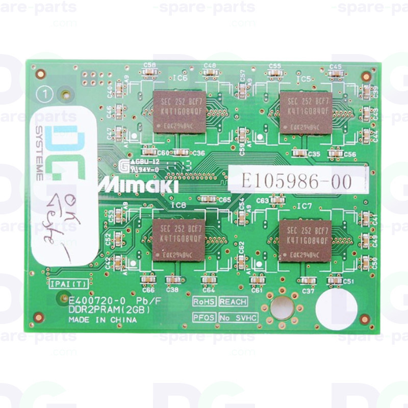 E105986 - DDR 2 PRAM PCB Assy ( 2GB )