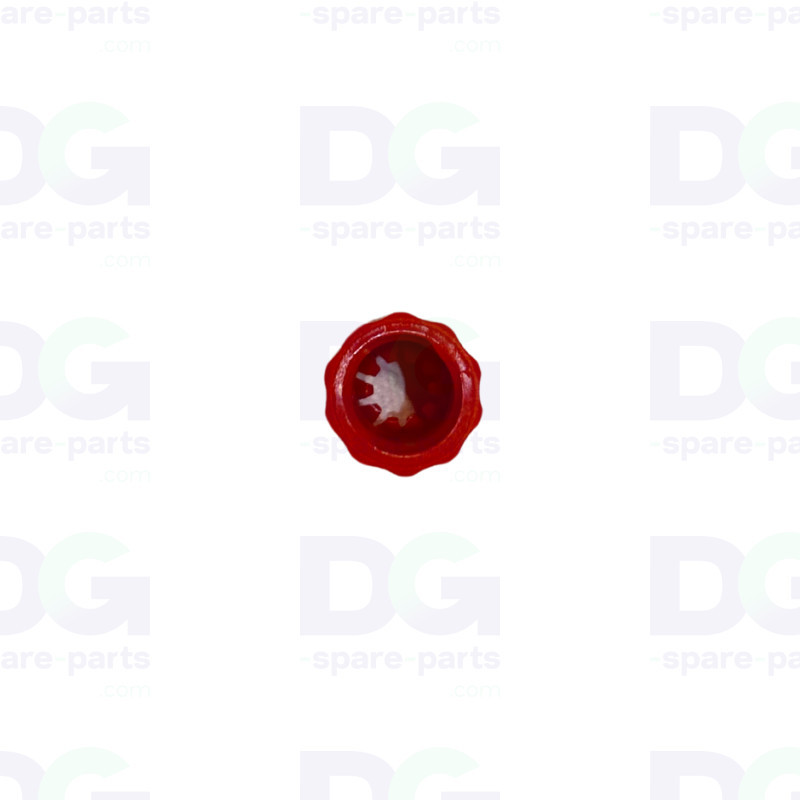3010104767 - Fitting, Luer Lock Ring, Red