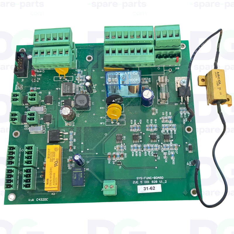 5002544 - Sys_Func_board with power-resistor, PN- series