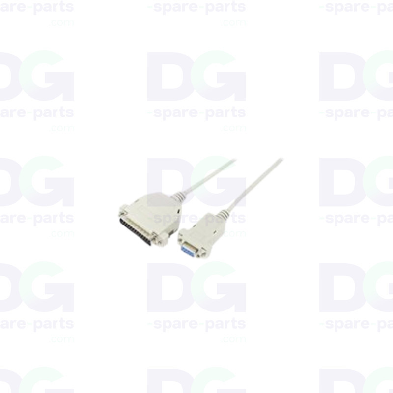 137010 - DB9F to DB25M Null Modem Serial Cable