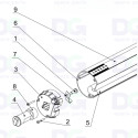 Kala 1650 - Self locking axle