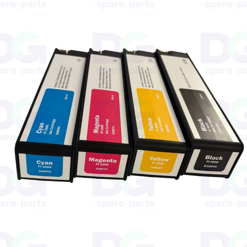 FI 1000 - Pack d'encres DGI Presto à base d'eau