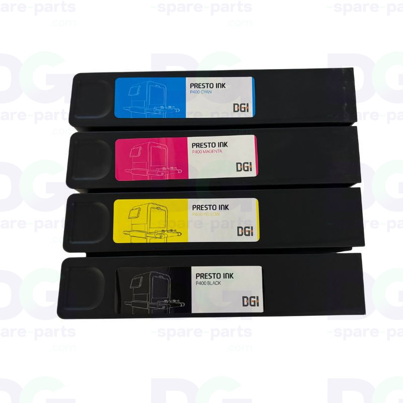 FI 1000 - Pack d'encres DGI Presto à base d'eau