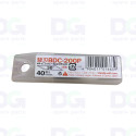 BDC-200P — Lote de 40 cuchillas de recambio de 30° y 4 mm para cortador NT