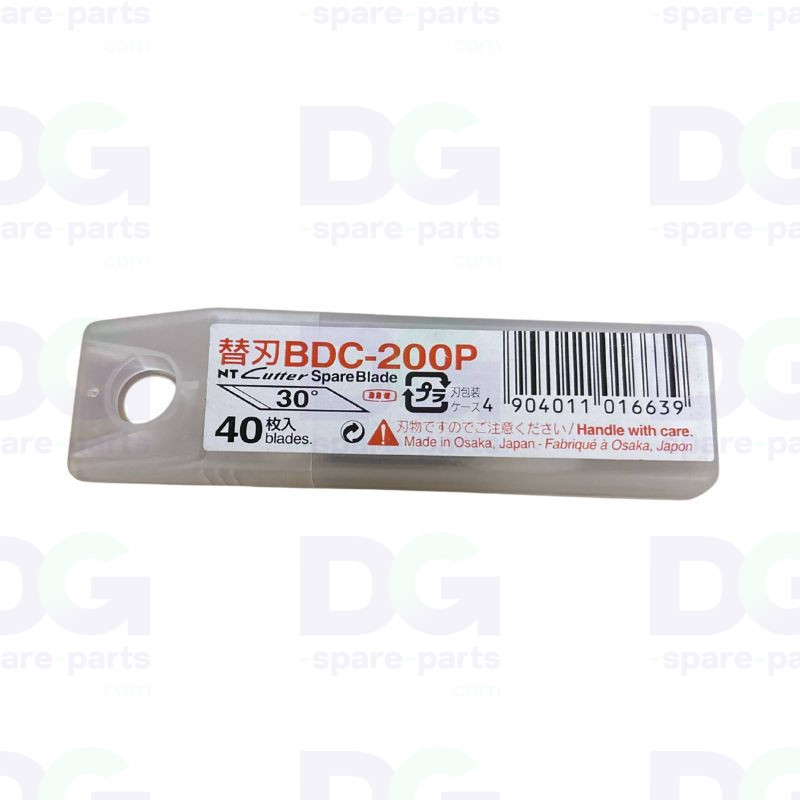 BDC-200P — Set da 40 lame di ricambio da 30° e 4 mm per NT Cutter