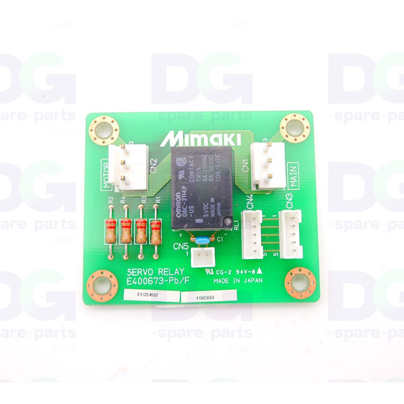 E105402 - Servo motor relay PCB assy