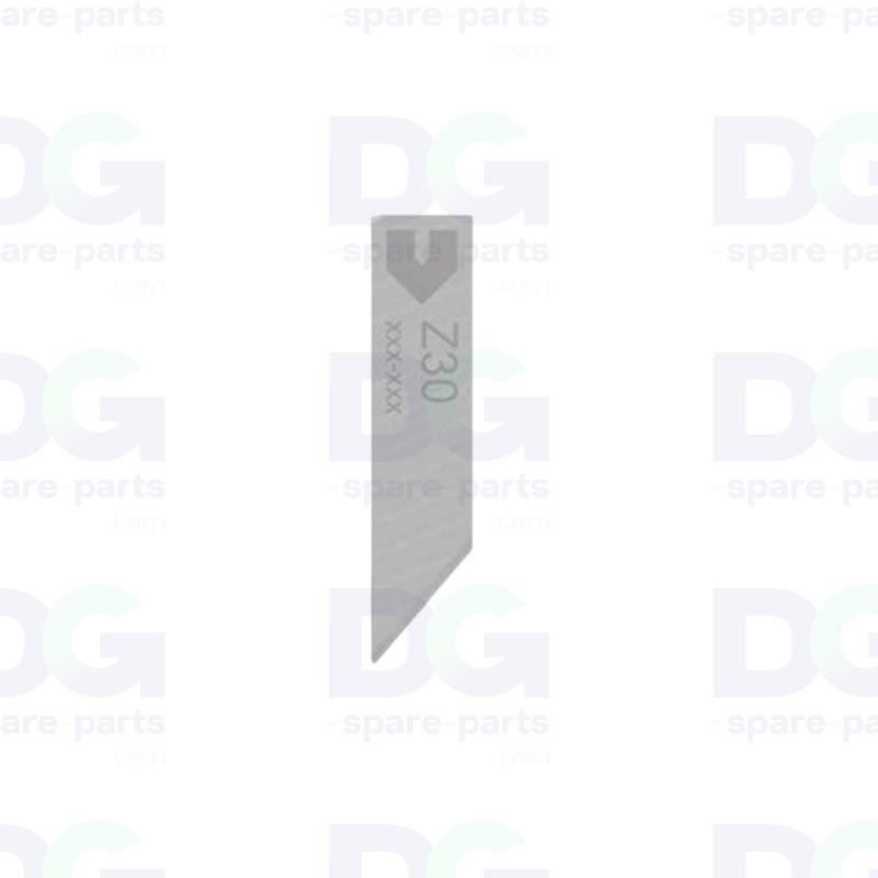 Klinge Zund Z30 – kiss-cut Klebevinyl Diager