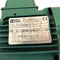 Leroy-Somer LS63/T Gearmotor 0.12 kW | DG